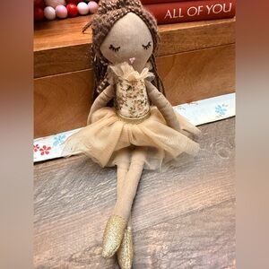 Mon Ami Designs Cookie Scented Doll, Brown Heirloom Soft Doll 10”